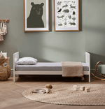 Silver Cross Bromley White Convertible Cot Bed to Toddler Bed