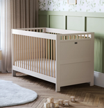 Silver Cross Seville 2 Piece Nursery Set with Convertible Cot Bed to Toddler Bed and Dresser