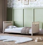 Silver Cross Seville 3 Piece Nursery Set with Convertible Cot to Toddler Bed, Dresser & Wardrobe