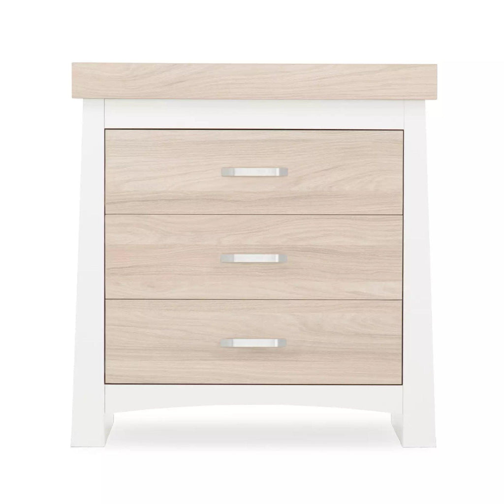 CuddleCo Ada 2 Piece Nursery Furniture Set - White & Ash