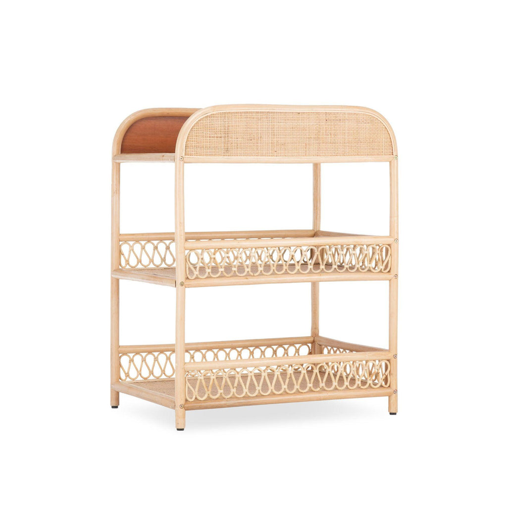 Cuddleco Aria Rattan Changing Table - Chelsea Baby