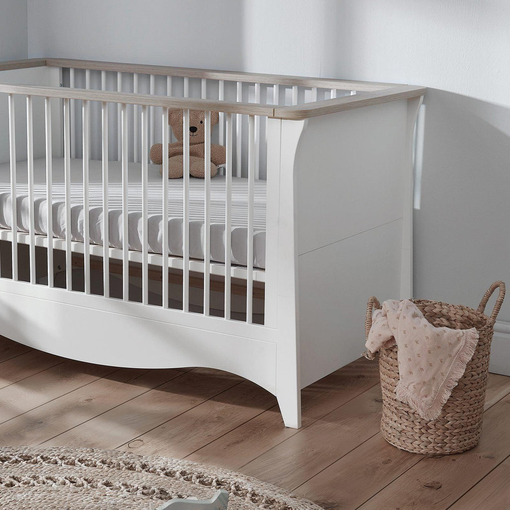 Cuddleco Clara 3 Piece Nursery Furniture Set (Cot Bed, Dresser & Wardrobe) - Chelsea Baby