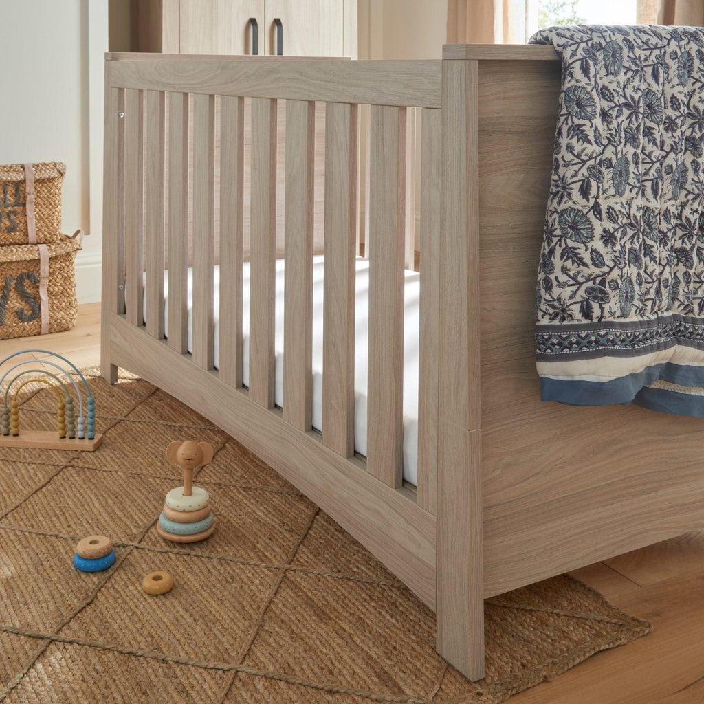 Cuddleco Isla Cot Bed - Ash - Chelsea Baby