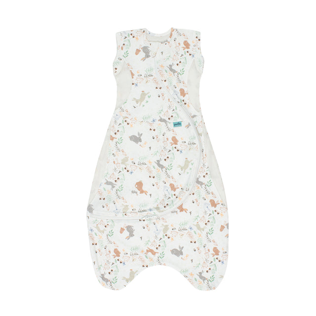 Purflo 0.5 Tog Cuddle to Sleep Bag - Storybook Nutmeg