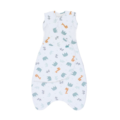 Purflo 2.5 Tog Cuddle to Sleep Bag - Animal Safari