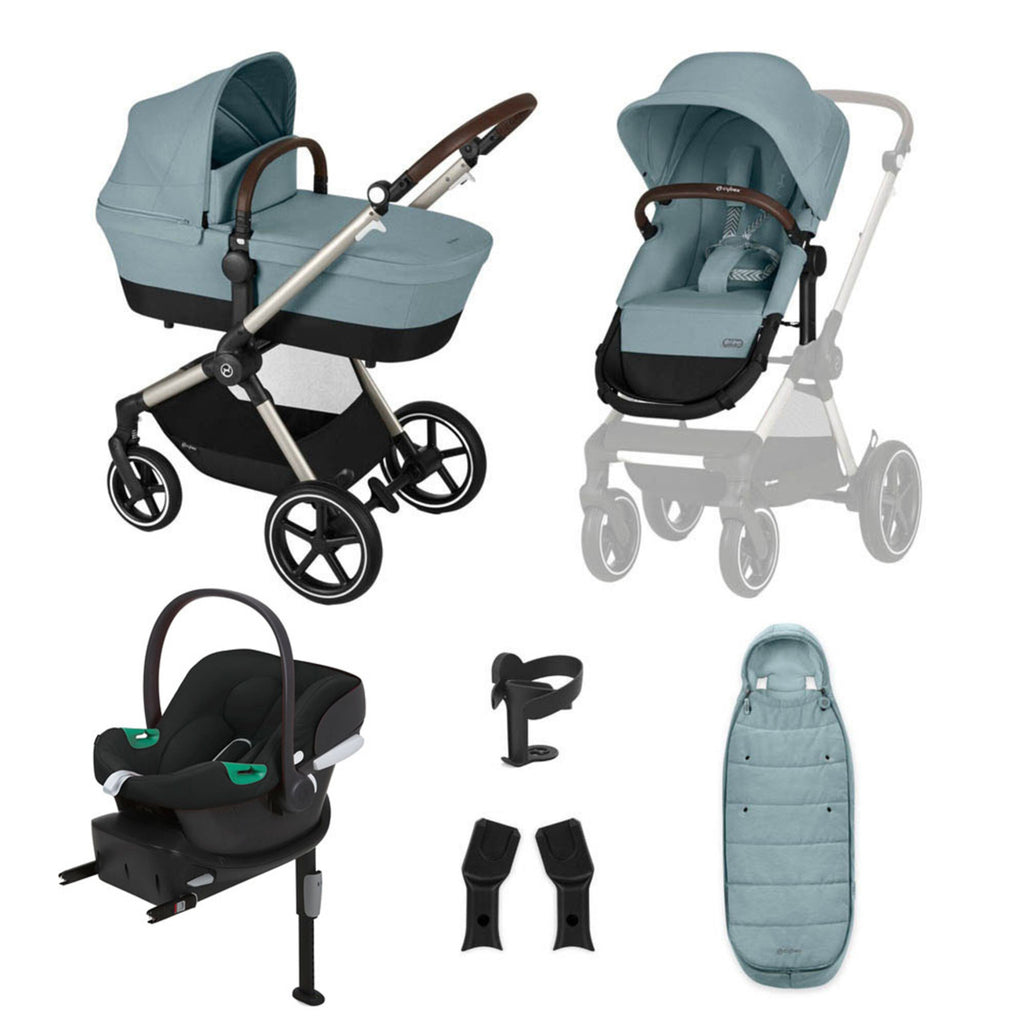 Cybex Eos Lux Bundle with Aton B2 - Chelsea Baby