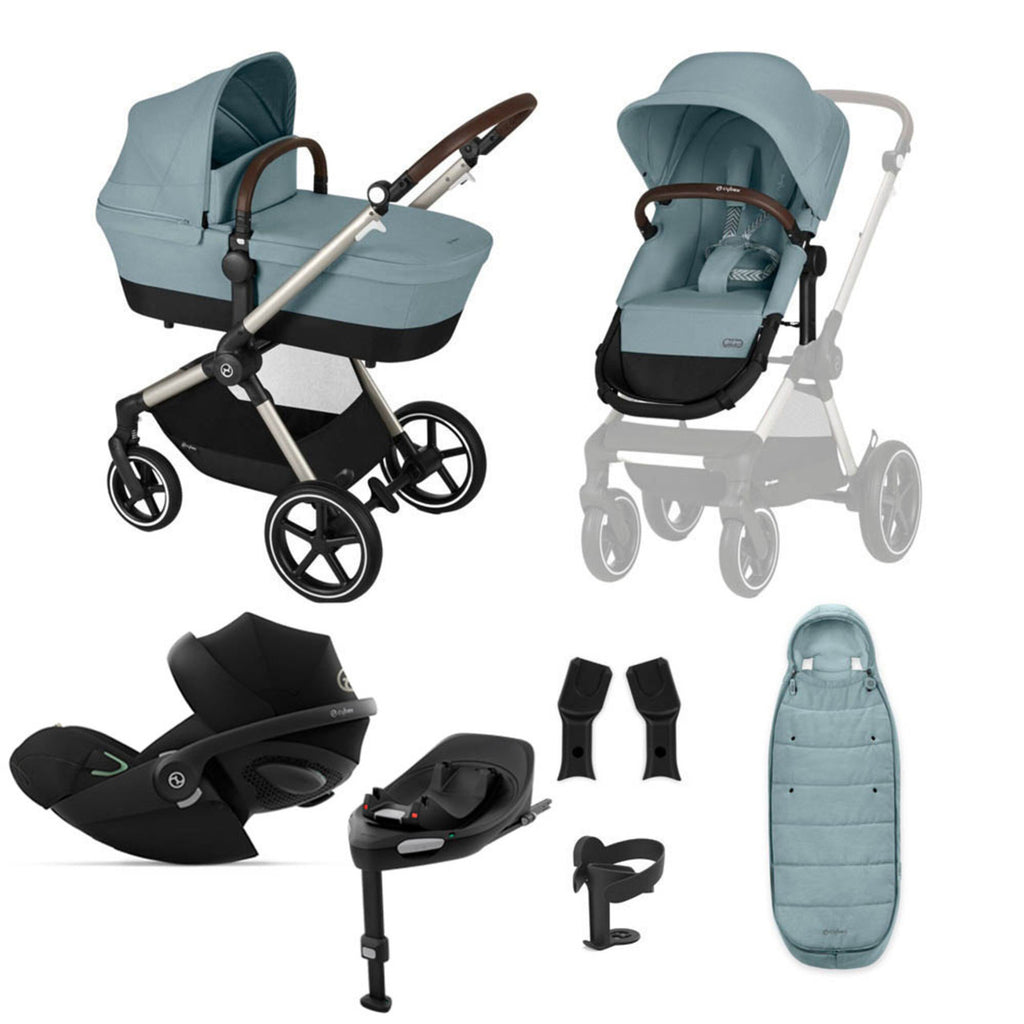 Cybex Eos Lux Bundle with Cloud G - Chelsea Baby