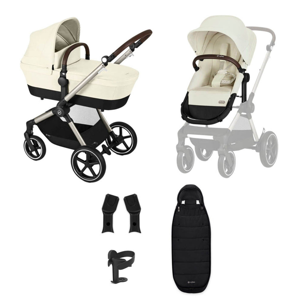 Cybex Eos Lux Essentials Bundle - Chelsea Baby