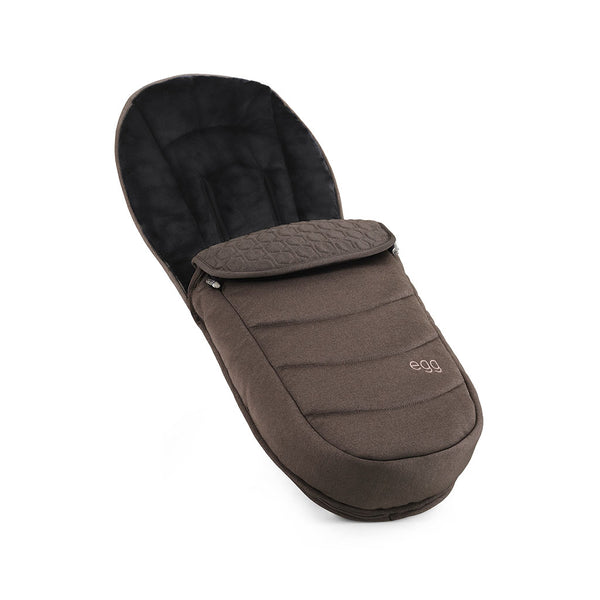 Egg 3 Footmuff - Chocolate Velvet