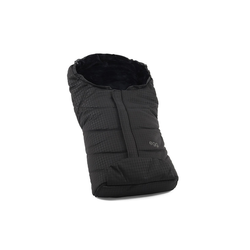 Egg 3 Deluxe Footmuff - Houndstooth Black