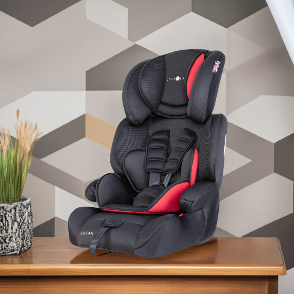 Cozy N Safe Logan Group 1 2 3 Child Car Seat and High Back Booster Chelsea Baby
