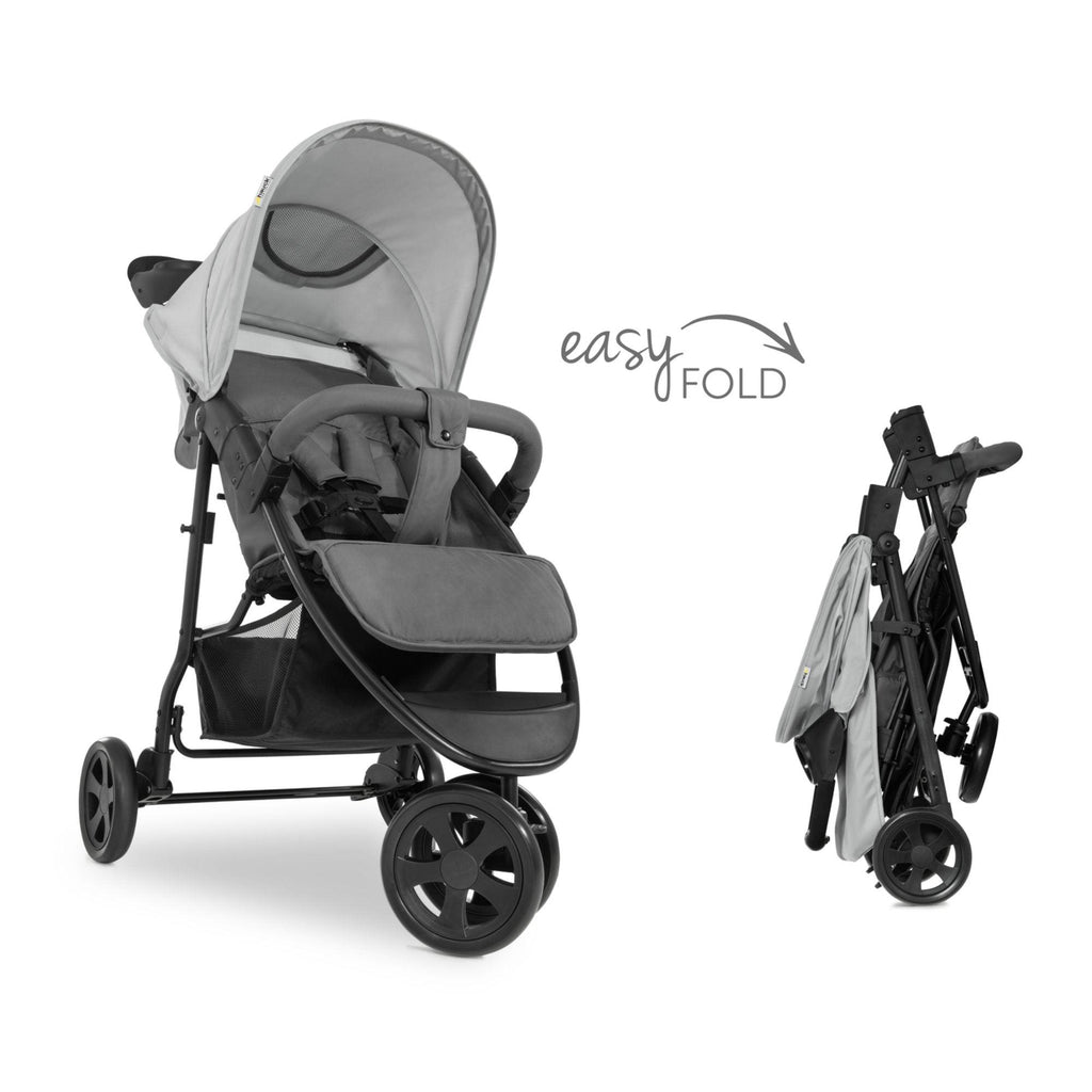 Hauck Citi Neo 3 Pushchair - Grey - Chelsea Baby