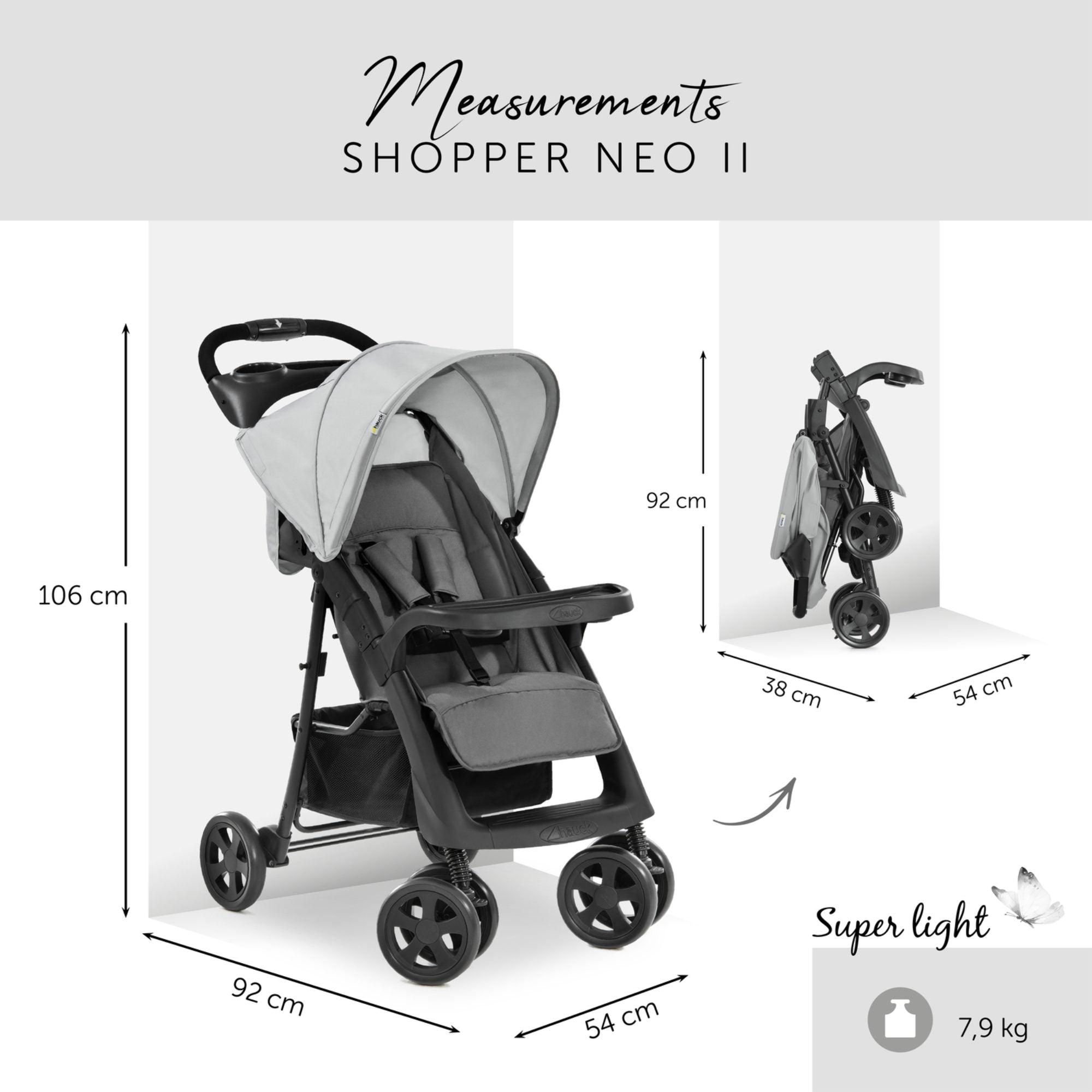 Hauck Shopper Neo II Pushchair – Chelsea Baby - Main Image