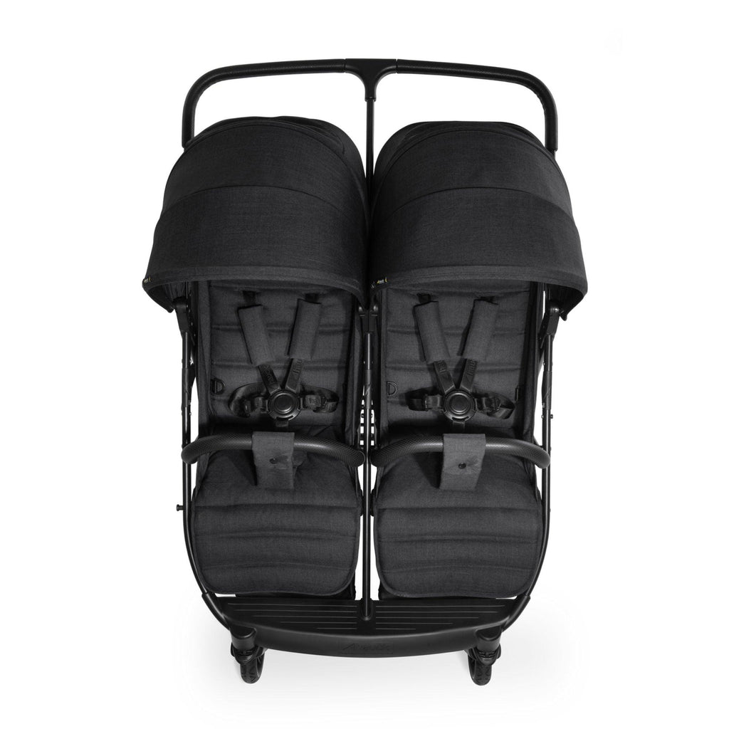 Hauck Uptown Duo Twin Pushchair - Black - Chelsea Baby