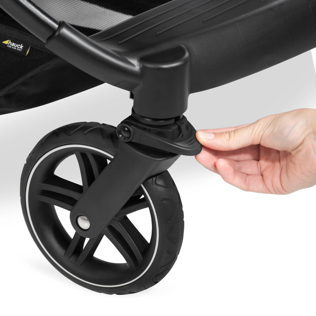 Hauck Uptown Duo Twin Pushchair - Black - Chelsea Baby