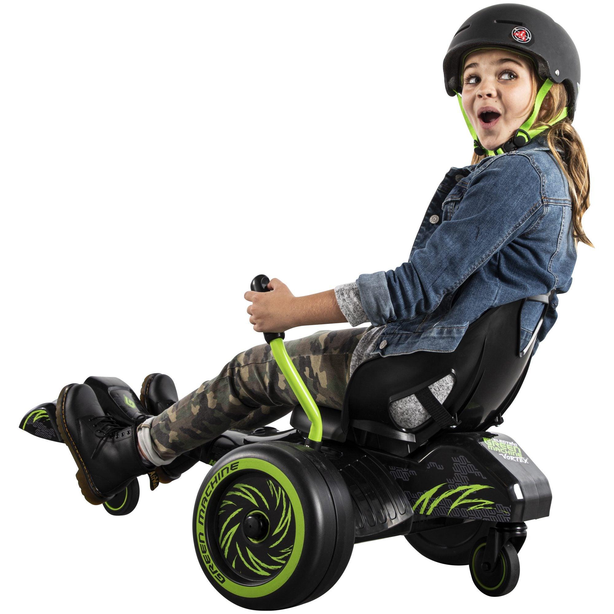 Green Machine Riding Toy Huffy Green Machine Vortex 12v Electric Ride On – Chelsea Baby