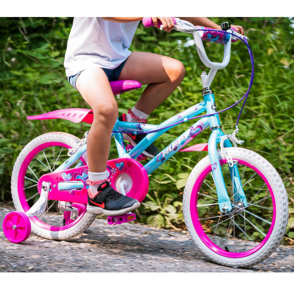 Huffy So Sweet 16" Girls Bike - Sky Blue - Chelsea Baby