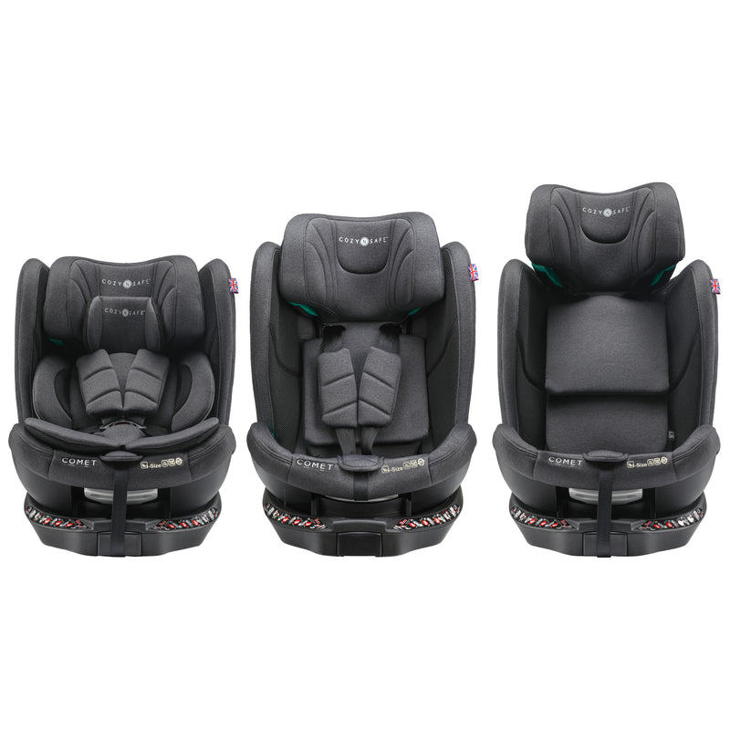 Cozy N Safe Comet i-Size 360 Child Car Seat - Graphite
