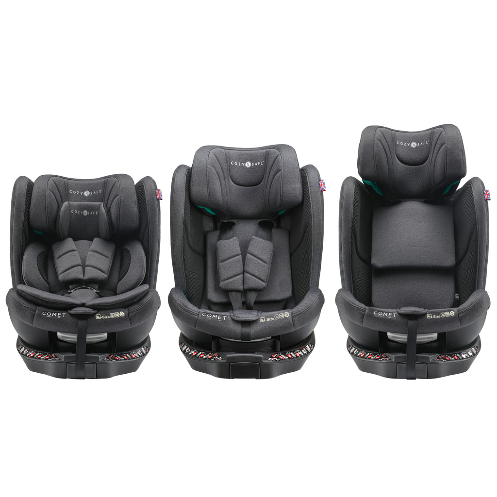 Cozy N Safe Comet i-Size 360 Child Car Seat - Graphite