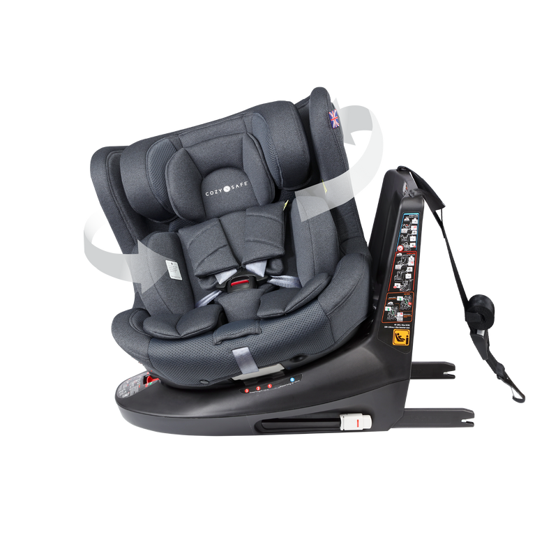 Cozy N Safe Comet+ i-Size 360 Child Car Seat - Graphite