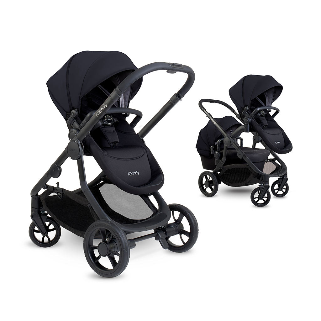 iCandy Orange 4 Pushchair Bundle - Black Edition