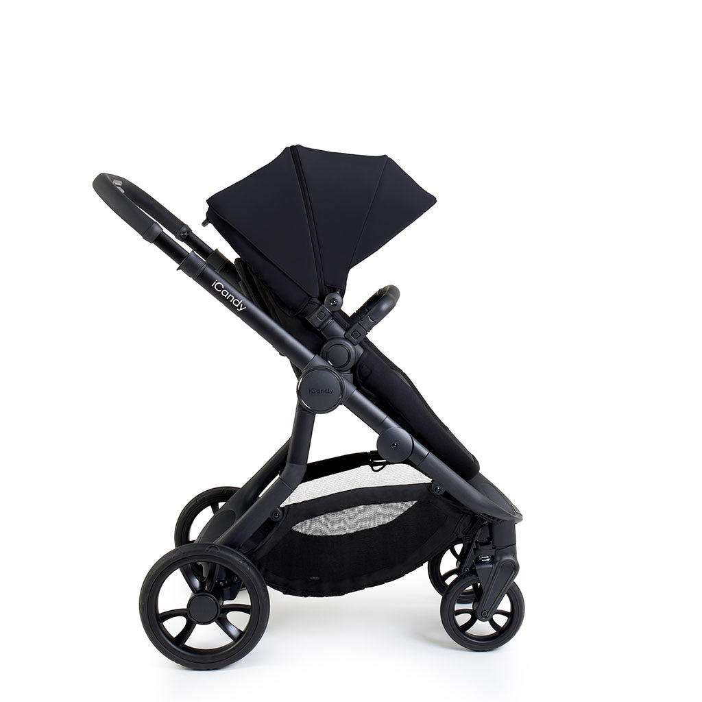 iCandy Orange 4 Travel System and Car Seat - Black Edition