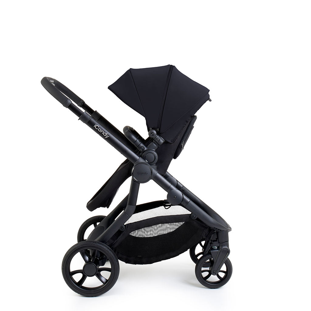 iCandy Orange 4 Travel System and Car Seat - Black Edition