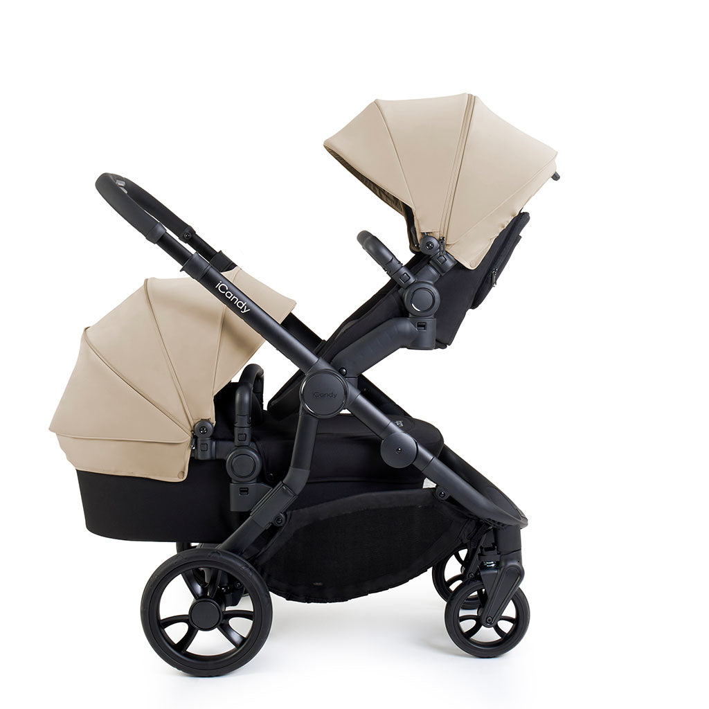 iCandy Orange 4 Travel System and Car Seat - Latte