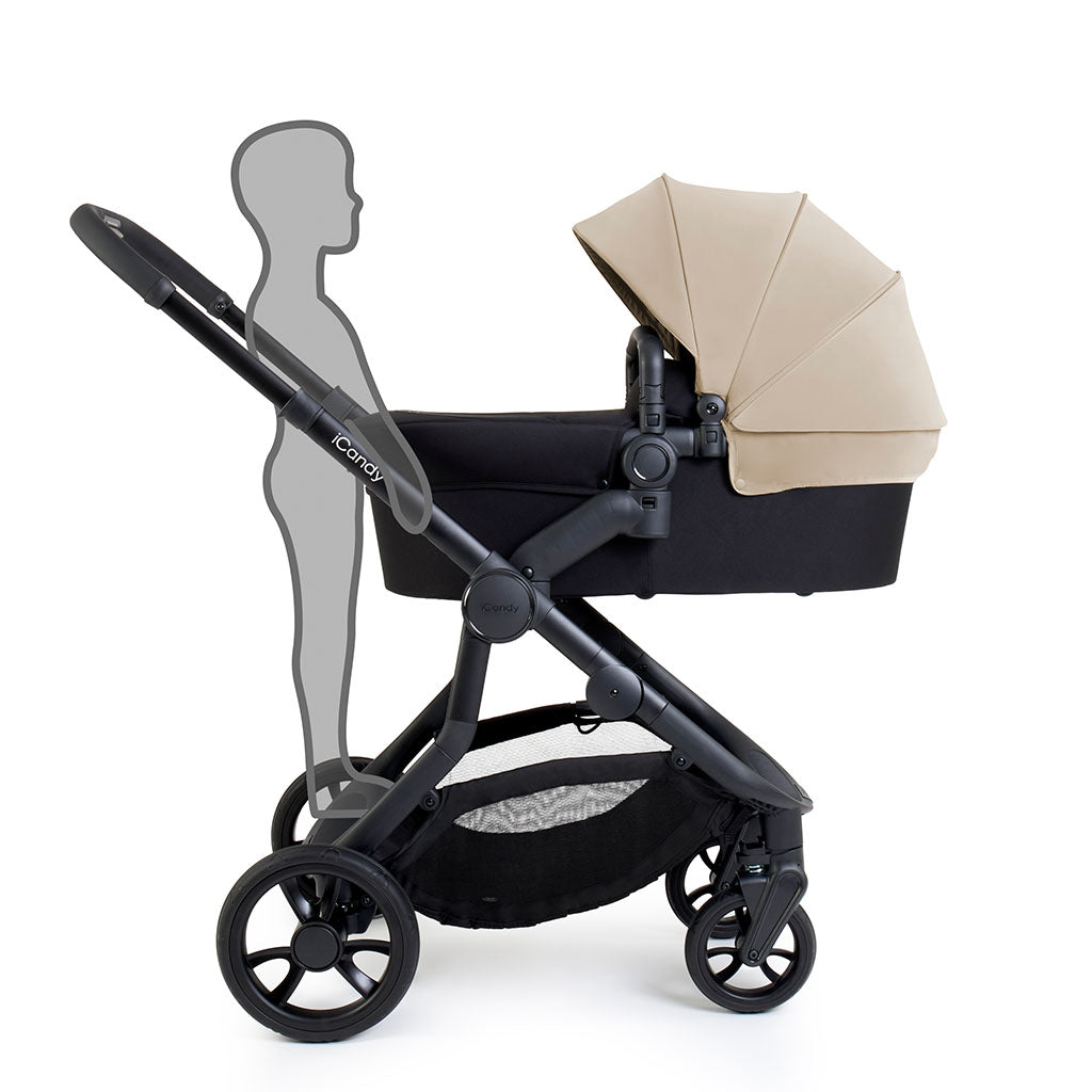 iCandy Orange 4 Travel System and Car Seat - Latte