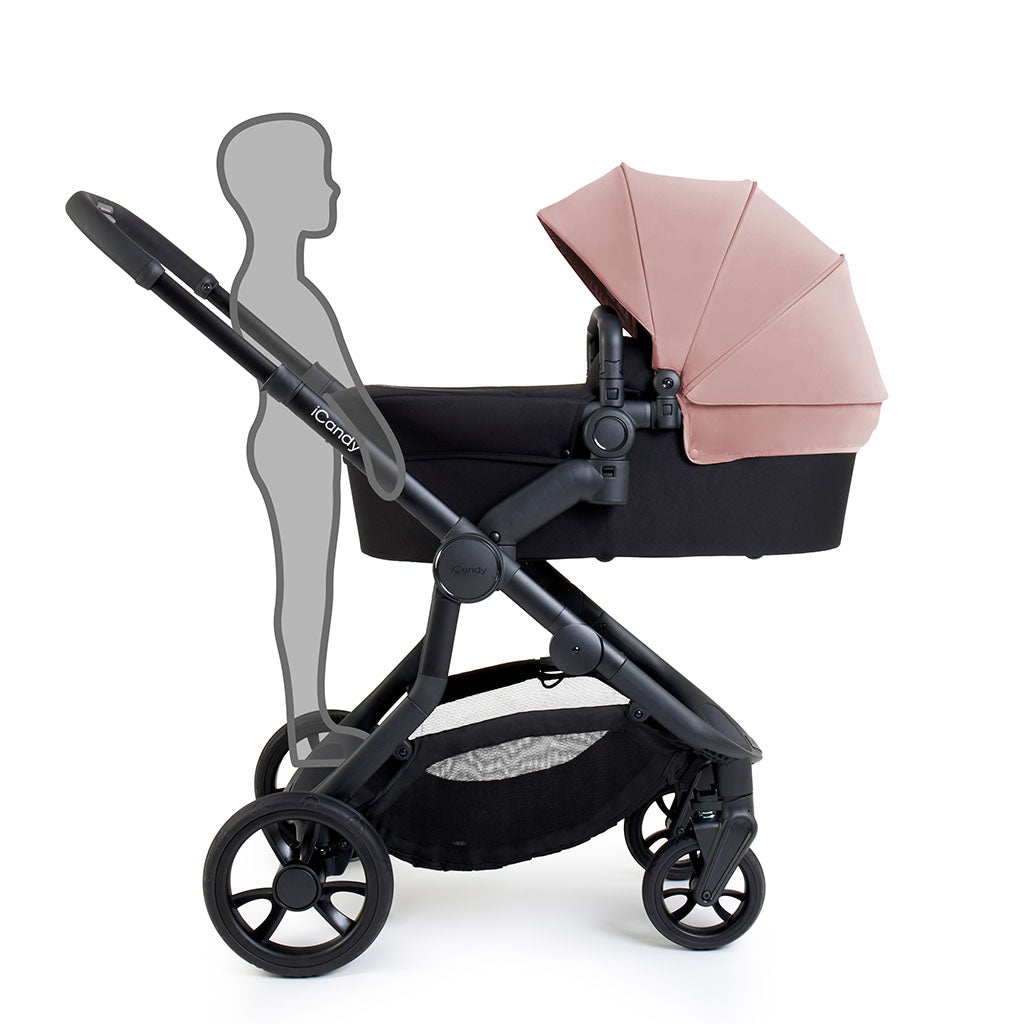 iCandy Orange 4 Travel System and Car Seat - Rose