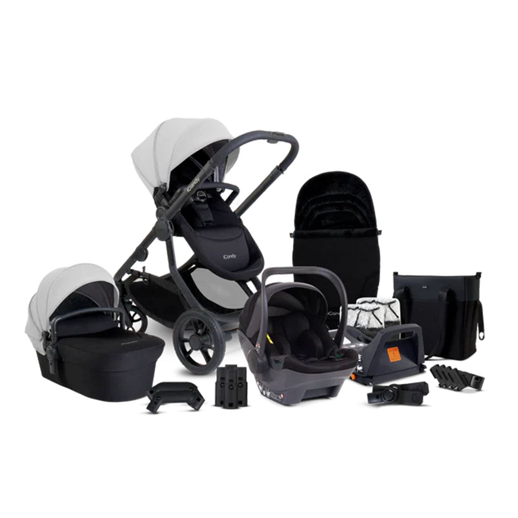 iCandy Orange 4 Travel System and Car Seat - Glacier