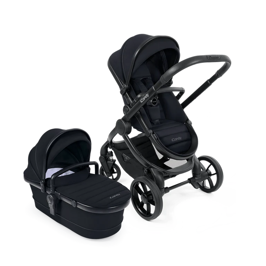 iCandy Peach 7 Pushchair and Carrycot - Black Edition