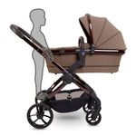 iCandy Peach 7 Pushchair and Carrycot Complete Car Seat Bundle - Coco