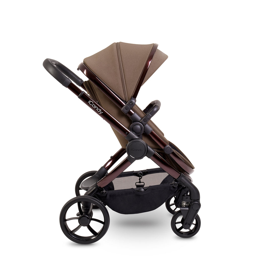iCandy Peach 7 Pushchair and Carrycot Complete Car Seat Bundle - Coco