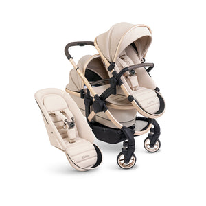 iCandy Peach 7 Pushchair and Carrycot Double Bundle - Biscotti
