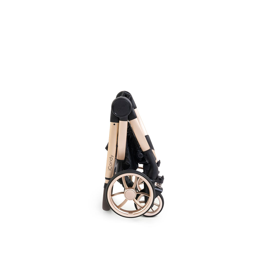 iCandy Peach 7 Pushchair and Carrycot Twin Bundle - Biscotti