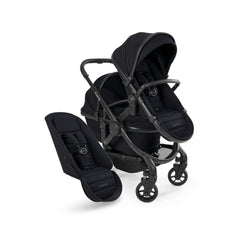 iCandy Peach 7 Pushchair and Carrycot Double Bundle - Black Edition
