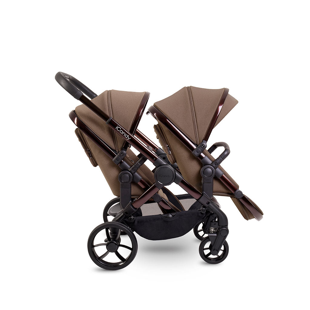 iCandy Peach 7 Pushchair and Carrycot Double Bundle - Coco