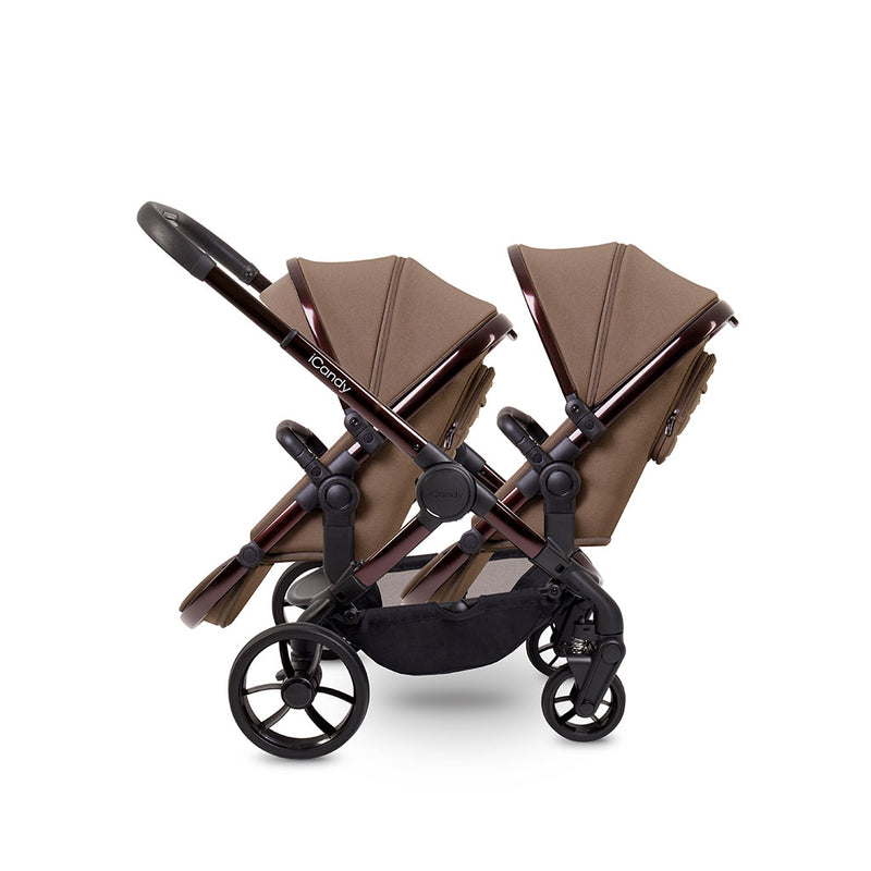 iCandy Peach 7 Pushchair and Carrycot Double Bundle - Coco