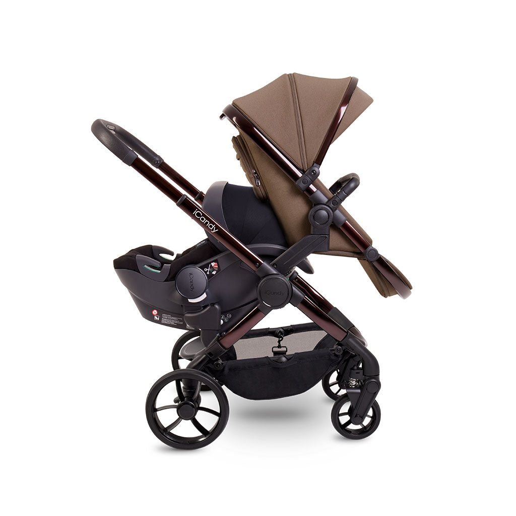 iCandy Peach 7 Pushchair and Carrycot Double Bundle - Coco