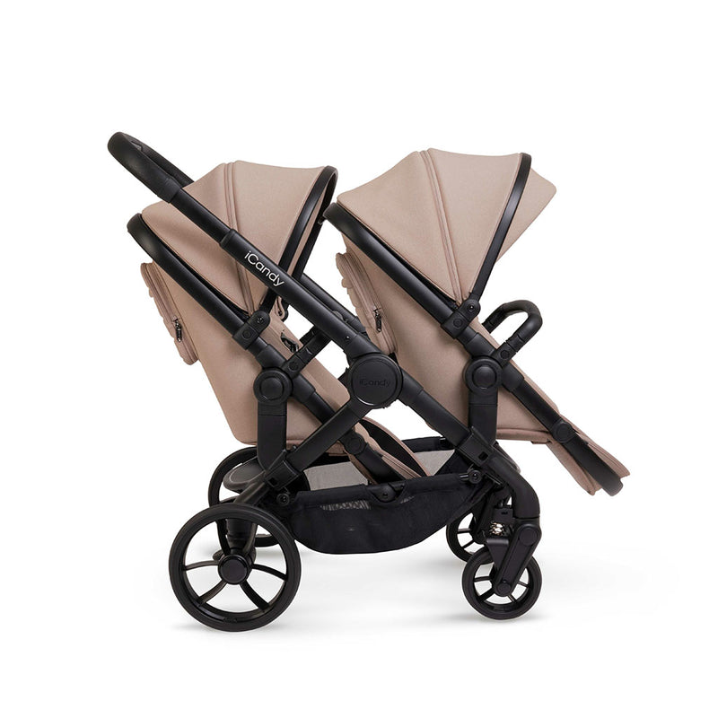 iCandy Peach 7 Pushchair and Carrycot Twin Bundle - Cookie