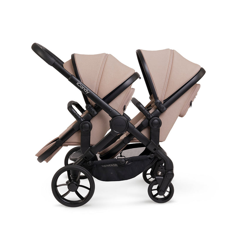iCandy Peach 7 Pushchair and Carrycot Double Bundle - Cookie