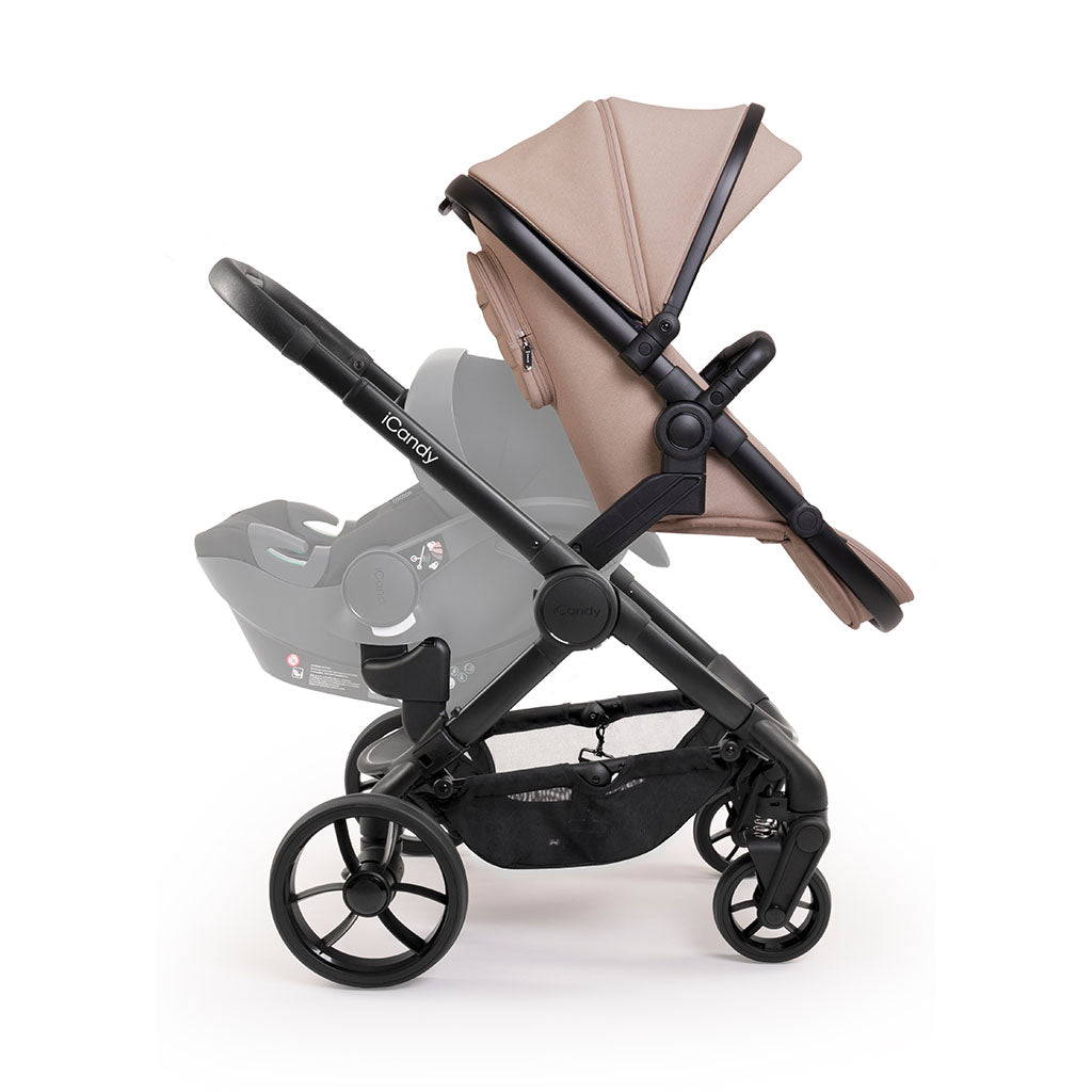 iCandy Peach 7 Pushchair and Carrycot Double Bundle - Cookie