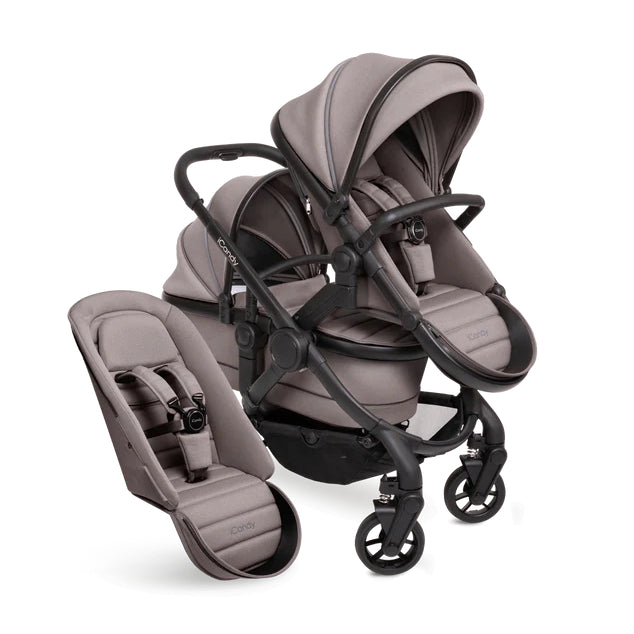 iCandy Peach 7 Pushchair and Carrycot Double Bundle - Porcini