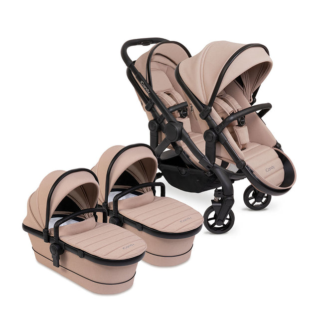 iCandy Peach 7 Pushchair and Carrycot Twin Bundle - Cookie