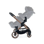 iCandy Peach 7 Pushchair and Carrycot Twin Bundle - Pecan