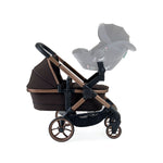iCandy Peach 7 Pushchair and Carrycot Twin Bundle - Pecan