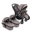 iCandy Peach 7 Pushchair and Carrycot Twin Bundle - Porcini