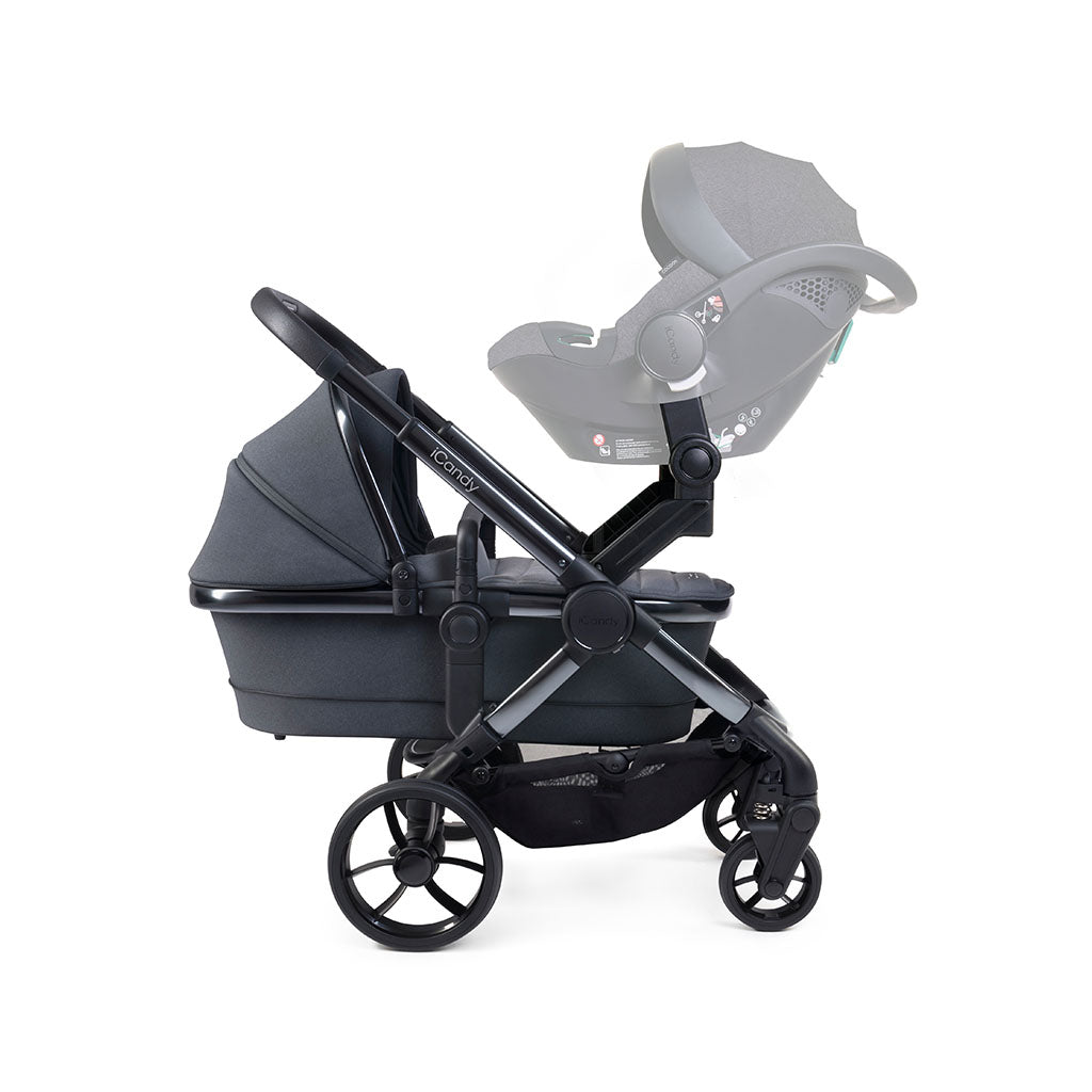 iCandy Peach 7 Pushchair and Carrycot Twin Bundle - Truffle