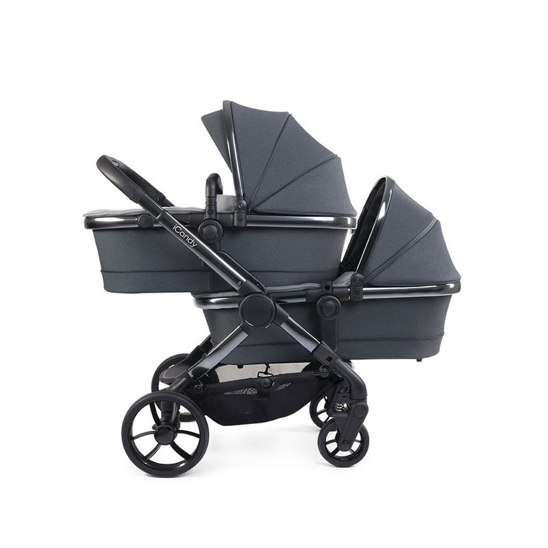 iCandy Peach 7 Pushchair and Carrycot Twin Bundle - Truffle